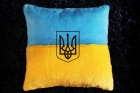 Светящаяся подушка "Флаг Украины"